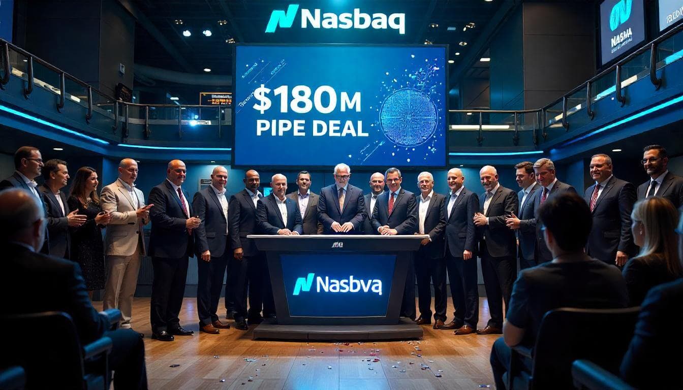 How a $180 Million PIPE Deal Enabled a Tech Company’s Public Listing