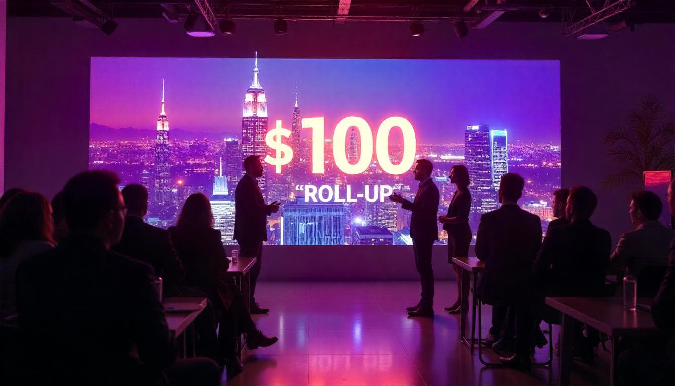 The Role of Structured Financing in a $100 Million Roll-Up Strategy